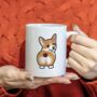 Cute Corgi Slippers With Pom Pom Tail, thumbnail 6 of 6