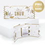 Pack Of Six Luxe Foil Christmas Cracker Cards, thumbnail 3 of 3