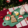 Personalised Special Delivery Christmas Letterbox Iced Cookies, thumbnail 1 of 11
