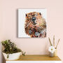 Inky Beaver Canvas Gallery Print, thumbnail 7 of 9