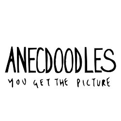 Anecdoodles logo w/line