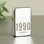 Personalised Date And Name Lighter, thumbnail 4 of 8