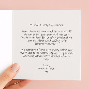 Wildflower Anniversary Card, 6 of 6