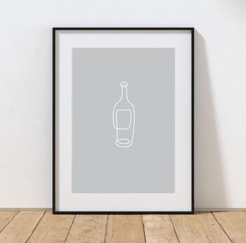 Personalised 'Wine Lovers' Wine Print, 8 of 11