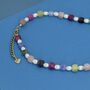 Soho Gemstones And Pearl Necklace, thumbnail 6 of 7