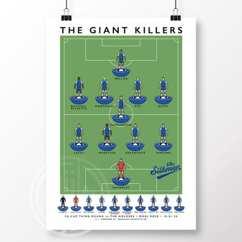 Macclesfield Fc The Giant Killers Poster, 2 of 6