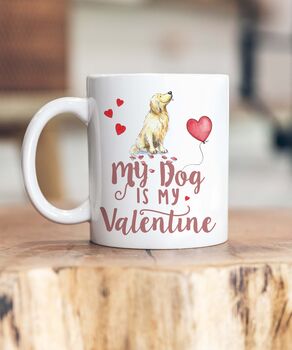 Dog Breed My Valentine Ceramic Mug, 4 of 10