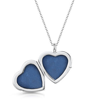 Silver Heart Locket With Photos And Engraving, 10 of 12
