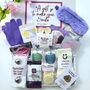 Lavender Birthday Gift Box | Spa Pamper Hamper For Her, thumbnail 4 of 12