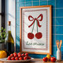 Les Cerises, Cherries Print, thumbnail 1 of 6
