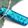 Cremation Ashes Jewellery Fused Glass Necklace, thumbnail 6 of 10