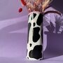 Cow Print Hand Painted Tall Vase, thumbnail 9 of 9