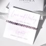 Love And Healing Lepidolite Crystal Bracelet Gift For Grief And Loss, thumbnail 3 of 5