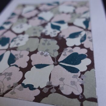 Silver And Pink Botanical Art Print, 3 of 9