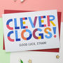 Clever Clogs Personalised Card, thumbnail 2 of 4