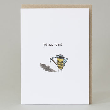 'Will You Bee Mine' Card, 2 of 5