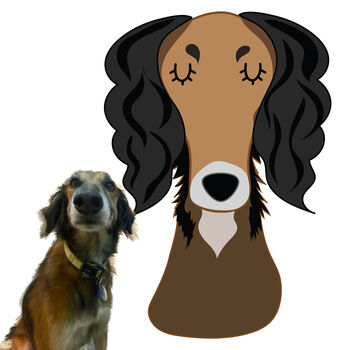 Personalised Pet Portrait Dog Decoration, 12 of 12