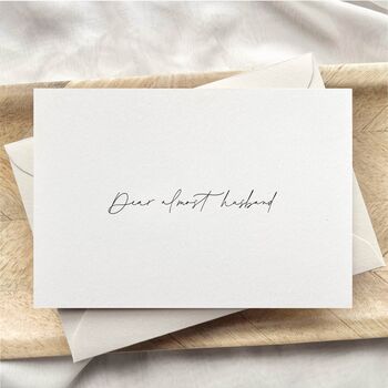 Dear Almost Husband Card, 4 of 4