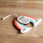 Personalised Macrame Rainbow Sign Gift For Friend, thumbnail 3 of 5