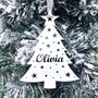 Personalised Tree Decoration With Stars For Christmas Tree, thumbnail 1 of 7