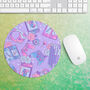 Purple Gamer Girl Mouse Mat Gift For Teen, thumbnail 2 of 3