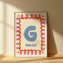 Personalised Name Nursery Print, thumbnail 7 of 9