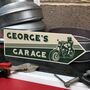 Vintage Style Motorcycle Garage Sign, thumbnail 1 of 5
