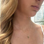 Peridot And Silver Necklace, thumbnail 1 of 3
