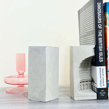Concrete Roman Architecture Book Ends For Shelves, 9 of 11