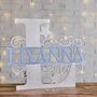Personalised Name Monogram Letter Sign, thumbnail 1 of 3