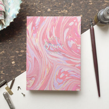 Hand Marbled Dream Journal, 3 of 3