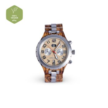 The Sandalwood: Handmade Wood Wristwatch For Men, 2 of 5