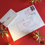 Personalised Modernist Letter From Santa And Gift Tag, thumbnail 5 of 6