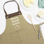 All You Knead Is Love Artisan Bakers Apron, thumbnail 4 of 5