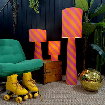 Portable Helter Skelter Lamps In Tutti Frutti, 2 of 6