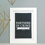 Partners In Crime Print, thumbnail 4 of 8