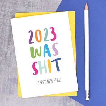 Happy New Year Card, 2 of 2