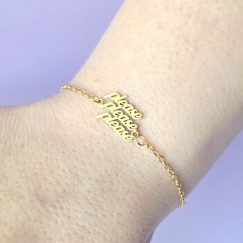 Please Please Please Lyric Bracelet Sabrina Carpenter Inspired, 6 of 6