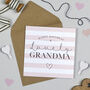 Happy Birthday Grandma Card, thumbnail 1 of 1