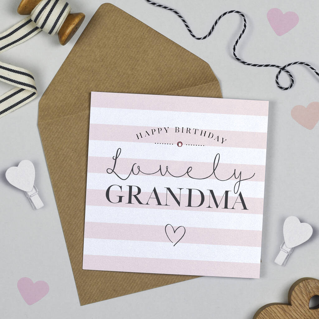 Happy Birthday Grandma Card