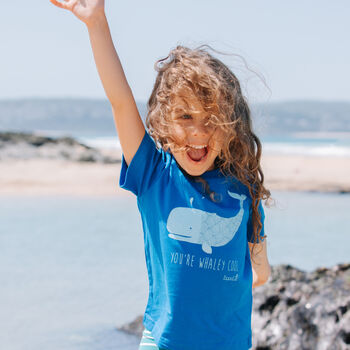 Childrens 'You're Whaley Cool' Organic Tshirt, 4 of 7