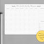 Personalised Whiteboard Monthly Family Organiser, thumbnail 6 of 8