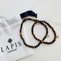 Tiger's Eye 'Mummy And Me' Gemstone Bracelet Set, thumbnail 1 of 4
