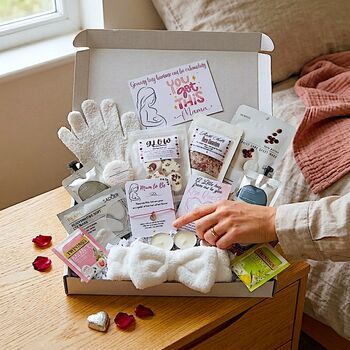 Baby Shower Gift, Pregnancy Care Package, Mum To Be Spa Gift Box, 3 of 12