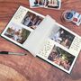 Photo Albums Handmade From Recycled Leather, Perfect For Birthdays, Weddings, Anniversaries And Family Occasions, thumbnail 10 of 12