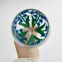 Bluebell Painted Wine Glass, thumbnail 4 of 8
