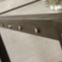 Bloom Industrial Angle Iron Bolted Steel Framed Table, thumbnail 2 of 4
