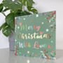 Superstar Christmas With Love Card, thumbnail 2 of 2