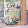 Decorative Lavender Sachet With Cottage Garden Print, thumbnail 2 of 7