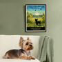 Yorkshire Terrier In A Summer Park. Limited Edition Dog Print, thumbnail 2 of 8